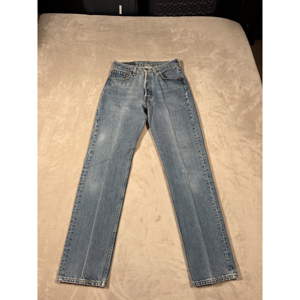 Vintage 90s Levis 501xx Jeans Womens 28x30 (Fit 26x30) Button Fly MADE IN USA